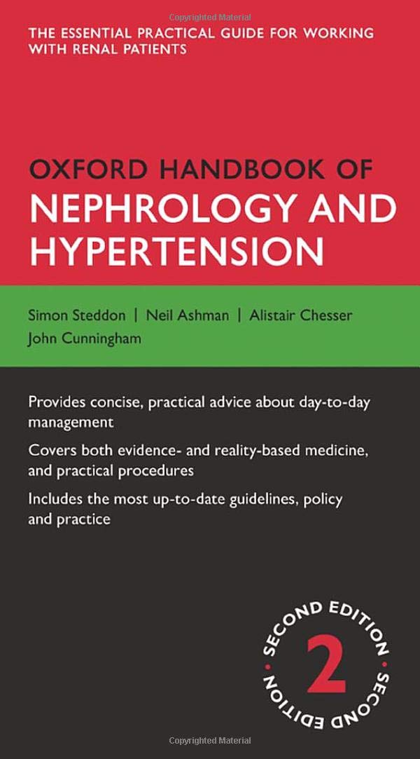 Oxford Handbook of Nephrology and Hypertension (Oxford